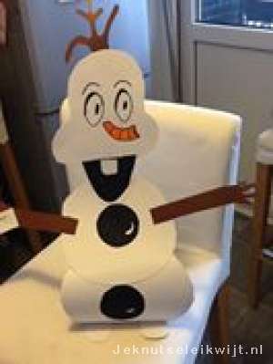 Olaf sneeuwpop
