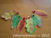 Herfstknutsel herfst ketting